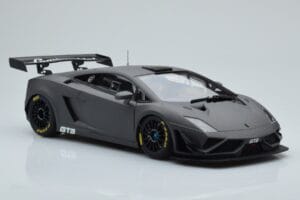 Lamborghini Gallardo GT3 FL2 Dark Grey AUTOart 1:18 81360 Diecast - image 6 of 8
