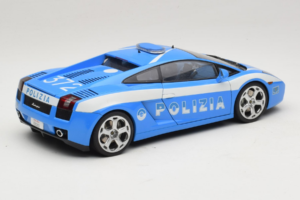 Lamborghini Gallardo Polizia AUTOart 1:18 74576 Diecast - image 3 of 8
