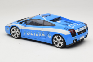 Lamborghini Gallardo Polizia AUTOart 1:18 74576 Diecast - image 7 of 8