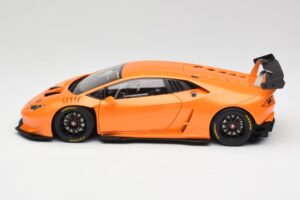Lamborghini Huracan LP620-2 Super Trofeo Arancio Borealis Pearl Effect Orange AUTOart 1:18 81558 Diecast - image 4 of 8