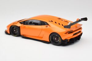 Lamborghini Huracan LP620-2 Super Trofeo Arancio Borealis Pearl Effect Orange AUTOart 1:18 81558 Diecast - image 6 of 8