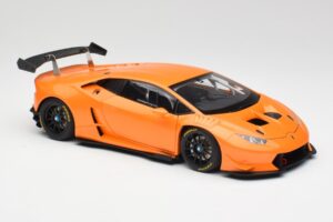 Lamborghini Huracan LP620-2 Super Trofeo Arancio Borealis Pearl Effect Orange AUTOart 1:18 81558 Diecast - image 7 of 8