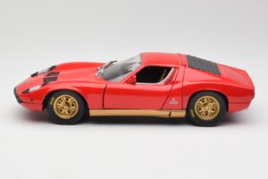 Lamborghini Miura Red Anson 1:18 30302 Diecast - image 4 of 8