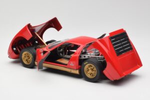 Lamborghini Miura Red Anson 1:18 30302 Diecast - image 5 of 8