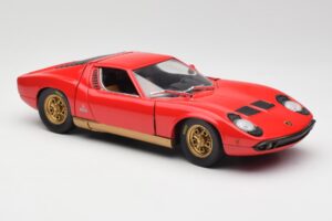 Lamborghini Miura Red Anson 1:18 30302 Diecast - image 6 of 8