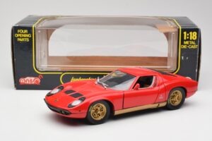 Lamborghini Miura Red Anson 1:18 30302 Diecast - image 8 of 8
