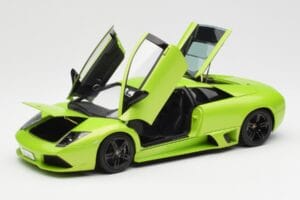Lamborghini Murcielago LP640 Ithaca Green Metallic AUTOart 1:18 74624 Diecast - image 2 of 8