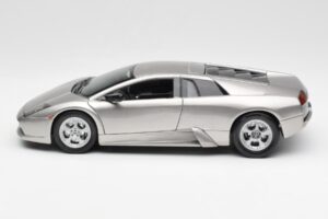 Lamborghini Murcielago Silver Maisto 1:18 7450257 Diecast - image 4 of 8