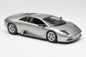 Lamborghini Murcielago Silver Maisto 1:18 7450257 Diecast - image 6 of 8