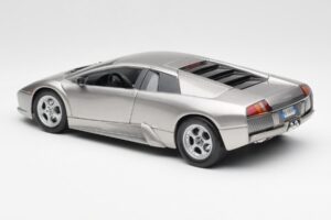 Lamborghini Murcielago Silver Maisto 1:18 7450257 Diecast - image 7 of 8