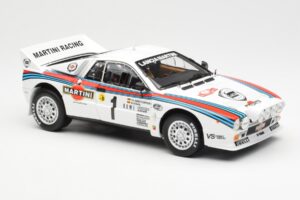 Lancia 037 Martini #1 W. Rohrl / C. Geistdorfer Winner Rally Monte Carlo 1983 Night Version Kyosho 1:18 08306A Diecast - image 6 of 8