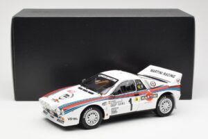 Lancia 037 Martini #1 W. Rohrl / C. Geistdorfer Winner Rally Monte Carlo 1983 Night Version Kyosho 1:18 08306A Diecast - image 8 of 8