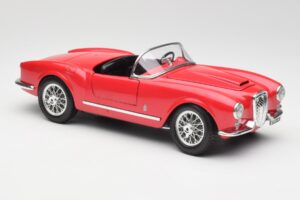 Lancia Aurelia B24 Spider Red Bburago 1:18 3010 Diecast - image 6 of 8