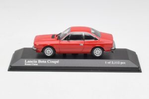 Lancia Beta Coupe Red Minichamps 1:43 400125720 Diecast