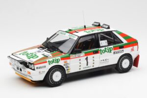 Lancia Delta HF 4WD #1 D. Cerrato Totip Rally Targa Florio 1987 Kyosho 1:18 08960C Diecast