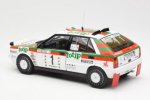 Lancia Delta HF 4WD #1 D. Cerrato Totip Rally Targa Florio 1987 Kyosho 1:18 08960C Diecast - image 7 of 8