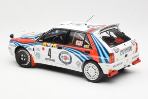 Lancia Delta HF Integrale Evo Martini #4 D. Auriol / B. Occelli Winner Rally Monte Carlo 1992 Kyosho 1:18 08348A Diecast - image 7 of 8