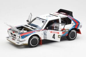 Lancia Delta S4 Martini #4 H. Toivonen / S. Cresto Rally Tour de Corse 1986 AUTOart 1:18 88620 Diecast - image 2 of 8