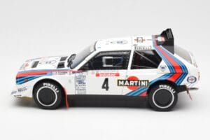 Lancia Delta S4 Martini #4 H. Toivonen / S. Cresto Rally Tour de Corse 1986 AUTOart 1:18 88620 Diecast - image 4 of 8