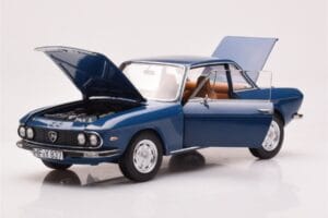 Lancia Fulvia 3 Blue Limited Edition Norev 1:18 187980 Diecast - image 2 of 7