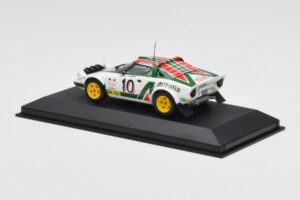 Lancia Stratos #10 Team Alitalia S. Munari / S. Maiga Rally Monte Carlo 1976 Minichamps 1:43 430761210 Diecast - image 3 of 4
