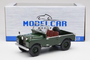 Land Rover 88 Series 1 Open Top Dark Green MCG 1:18 MCG18367 Diecast - image 6 of 6