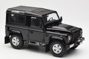 Land Rover Defender 90 Santorini Black Metallic Kyosho 1:18 08901BK Diecast - image 6 of 8