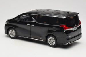 Lexus LM300h Black Kyosho 1:18 08963BK Diecast - image 7 of 8