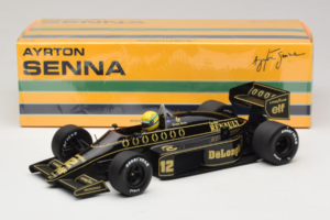 Lotus 98T Renault #12 A. Senna Team Lotus 1986 Minichamps 1:18 540861812 Diecast - image 7 of 7