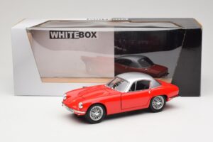 Lotus Elise S1 Red & Silver Whitebox 1:18 WB18003 Diecast - image 8 of 8