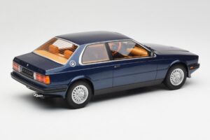 Maserati Biturbo Coupe Dark Blue Metallic Minichamps 1:18 107123500 Diecast - image 2 of 6