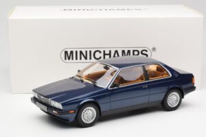 Maserati Biturbo Coupe Dark Blue Metallic Minichamps 1:18 107123500 Diecast - image 6 of 6