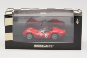 Maserati Tipo 61 #6 R. Penske SCCA National Race Meadowdale 1961 Minichamps 1:43 400611206 Diecast - image 4 of 4