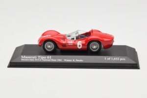 Maserati Tipo 61 #6 R. Penske SCCA National Race Meadowdale 1961 Minichamps 1:43 400611206 Diecast