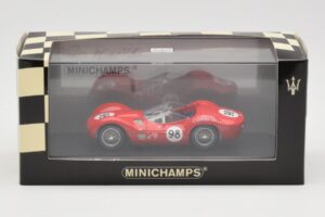 Maserati Tipo 61 #98 C. Shelby Times Mirror Grand Prix Riverside 1960 Minichamps 1:43 400601298 Diecast - image 4 of 4