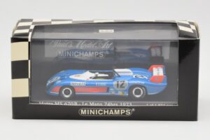 Matra Simca MS670B #12 J-P. Beltoise / J-P. Jabouille / J-P. Jaussaud 24 Hours of Le Mans 1973 Minichamps 1:43 430731112 Diec - image 4 of 4