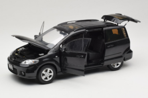 Mazda 5 Black Paudi 1:18 2169BK Diecast - image 2 of 8