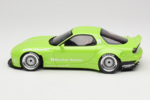 Mazda RX-7 FD Rocket Bunny Pearl Green Otto 1:18 OT1155 Resin - image 3 of 6