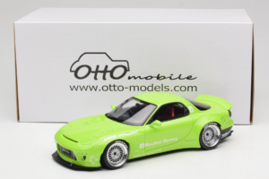 Mazda RX-7 FD Rocket Bunny Pearl Green Otto 1:18 OT1155 Resin - image 6 of 6