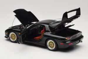 Mazda RX-7 FD Tuned Version Brilliant Black AUTOart 1:18 75968 Diecast - image 5 of 8