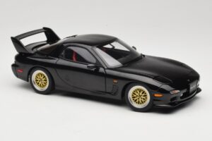 Mazda RX-7 FD Tuned Version Brilliant Black AUTOart 1:18 75968 Diecast - image 6 of 8