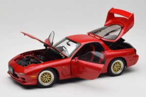 Mazda RX-7 FD Tuned Version Vintage Red AUTOart 1:18 75969 Diecast - image 2 of 8