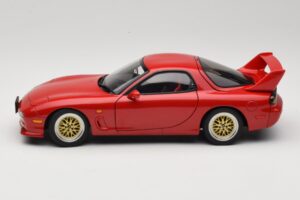 Mazda RX-7 FD Tuned Version Vintage Red AUTOart 1:18 75969 Diecast - image 4 of 8