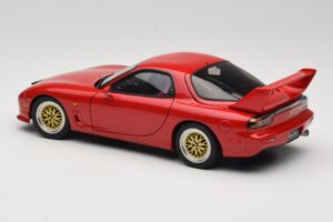 Mazda RX-7 FD Tuned Version Vintage Red AUTOart 1:18 75969 Diecast - image 7 of 8