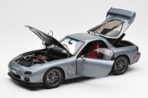 Mazda RX-7 FD Spirit R Type A Grey Metallic AUTOart 1:18 75987 Diecast - image 2 of 8