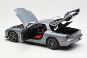 Mazda RX-7 FD Spirit R Type A Grey Metallic AUTOart 1:18 75987 Diecast - image 5 of 8