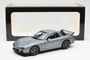 Mazda RX-7 FD Spirit R Type A Grey Metallic AUTOart 1:18 75987 Diecast - image 8 of 8