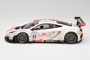 McLaren 12C GT3 #11 Art Grand Prix C. Leclerc / N. Parisy / A. Soucek Spa 24 Hours 2013 Minichamps 1:18 151131311 Diecast - image 3 of 6