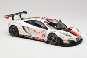 McLaren 12C GT3 #11 Art Grand Prix C. Leclerc / N. Parisy / A. Soucek Spa 24 Hours 2013 Minichamps 1:18 151131311 Diecast - image 4 of 6
