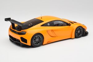 McLaren 12C GT3 Papaya Orange Minichamps 1:18 151121391 Diecast - image 2 of 6